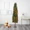 7ft. Pre-Lit Grand Alpine Artificial Christmas Tree, Clear LED Lights